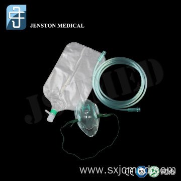 PVC Oxygen Mask With Reservoir Bag Non-Breathing Mask